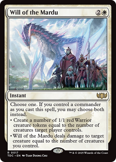 Will of the Mardu [Tarkir: Dragonstorm Commander]-1