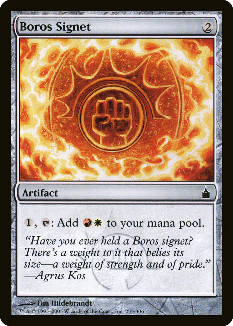 Boros Signet [Ravnica: City of Guilds]-1