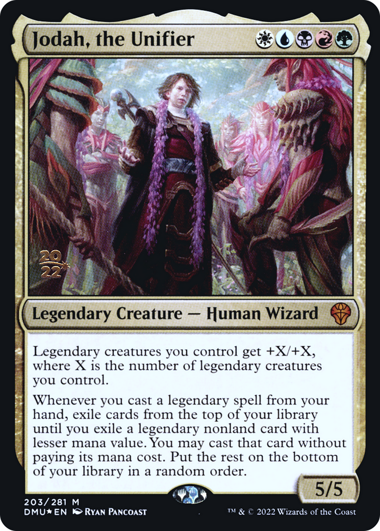 Jodah, the Unifier [Dominaria United Prerelease Promos]-1