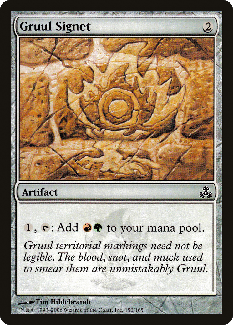 Gruul Signet [Guildpact]-1