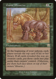 Game Preserve [Mercadian Masques]-1