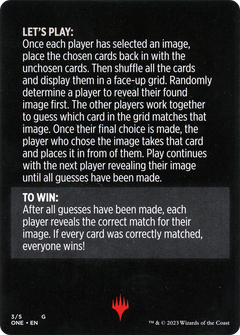 Cyber Simulacrum // Cyber Simulacrum (cont'd) (MONE-003) - Phyrexia: All Will Be One Minigames-2
