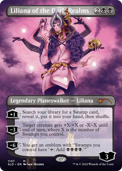 Liliana of the Dark Realms (Borderless) [Secret Lair Drop Series]-1
