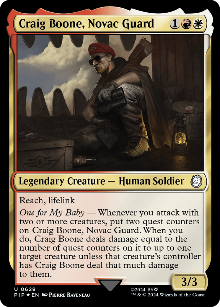 Craig Boone, Novac Guard (Surge Foil) [Fallout]-1