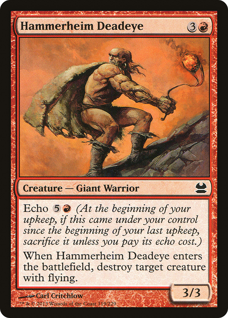 Hammerheim Deadeye [Modern Masters]-1