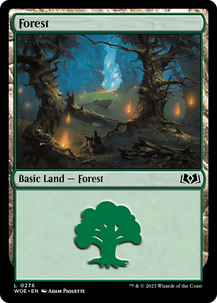 Forest (0276) [Wilds of Eldraine]-1