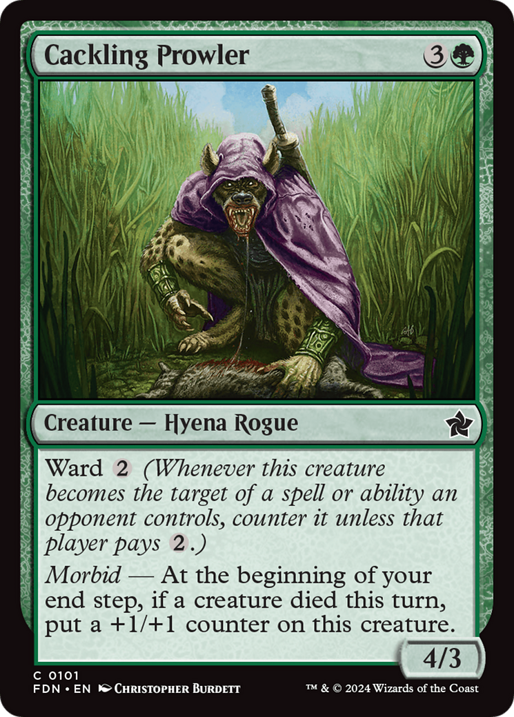 Cackling Prowler [Foundations]-1