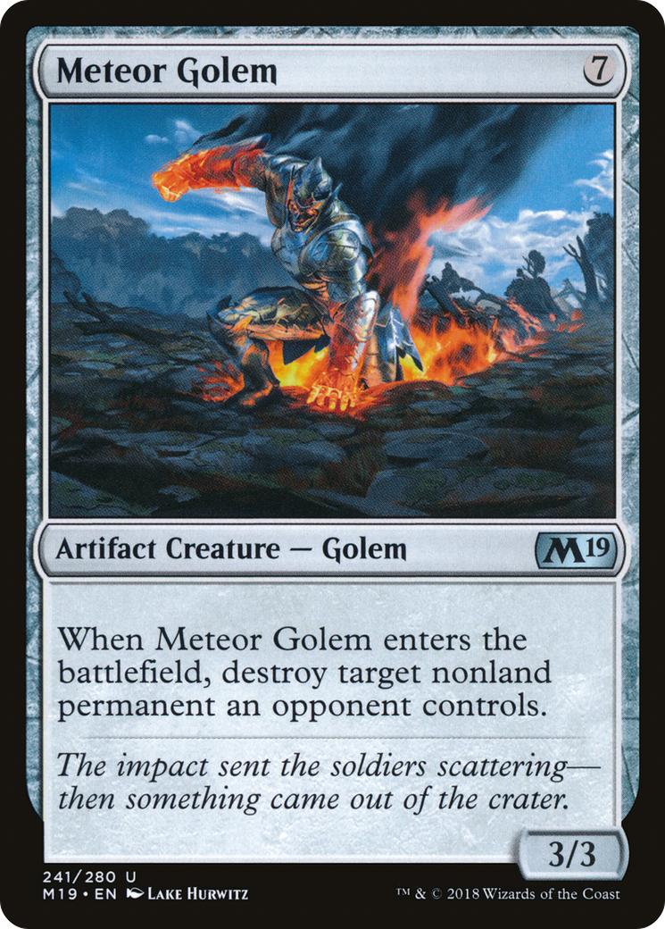 Meteor Golem [Core Set 2019]-1