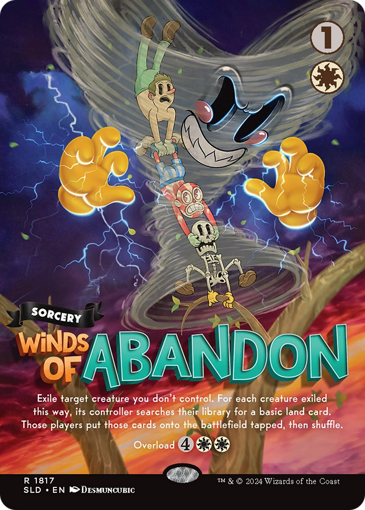 Winds of Abandon (SLD-1817) - Secret Lair Drop (Borderless) Foil-1