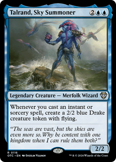 Talrand, Sky Summoner [Outlaws of Thunder Junction Commander]-1