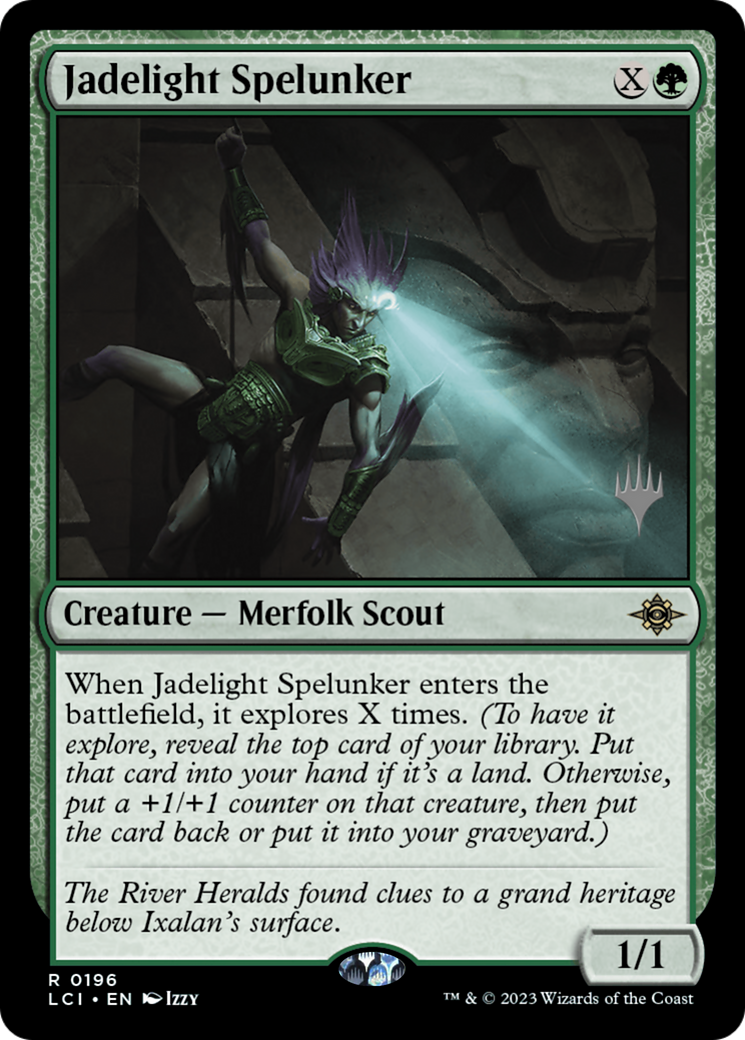 Jadelight Spelunker (Promo Pack) [The Lost Caverns of Ixalan Promos]-3