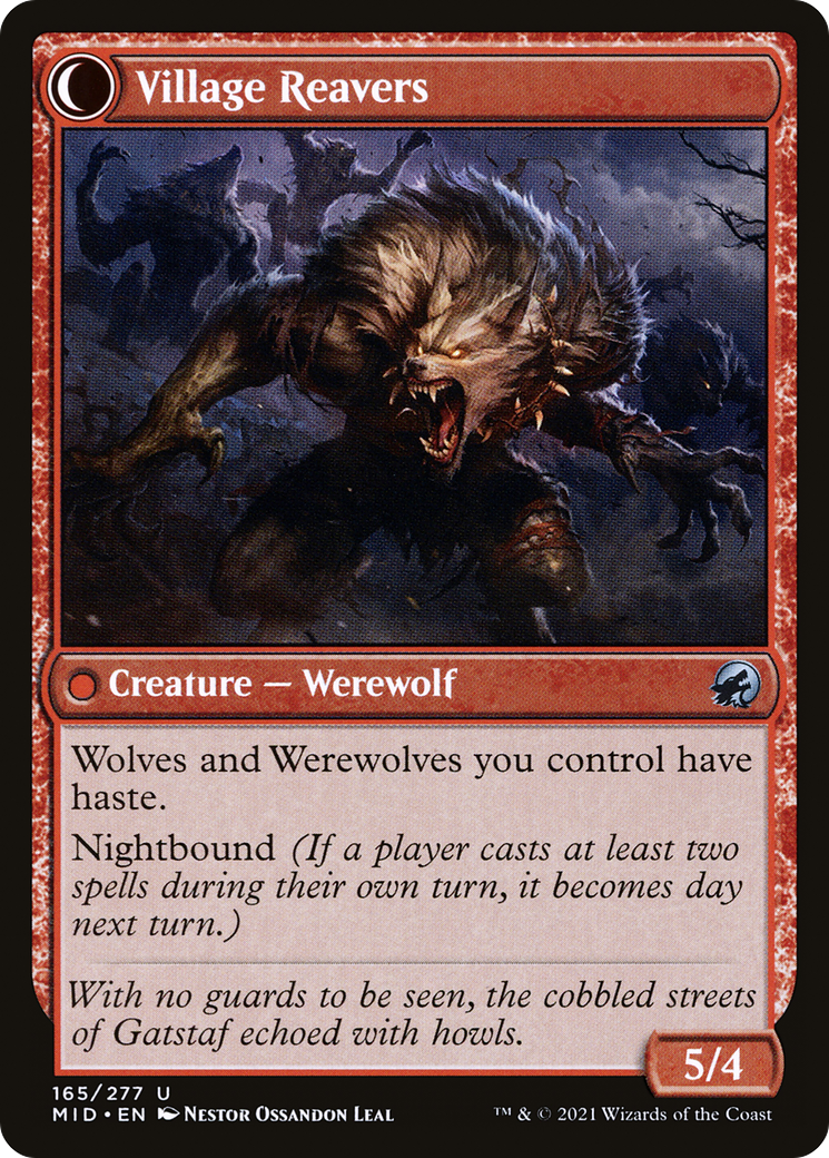 Village Watch (MID-165) - Innistrad: Midnight Hunt: (Double Faced Transform)-2