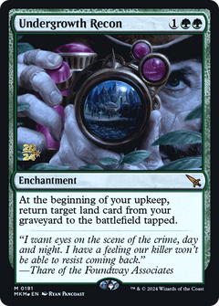 Undergrowth Recon [Murders at Karlov Manor Prerelease Promos]-1