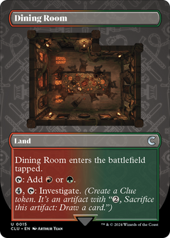 Dining Room (Borderless) [Ravnica: Clue Edition]-1