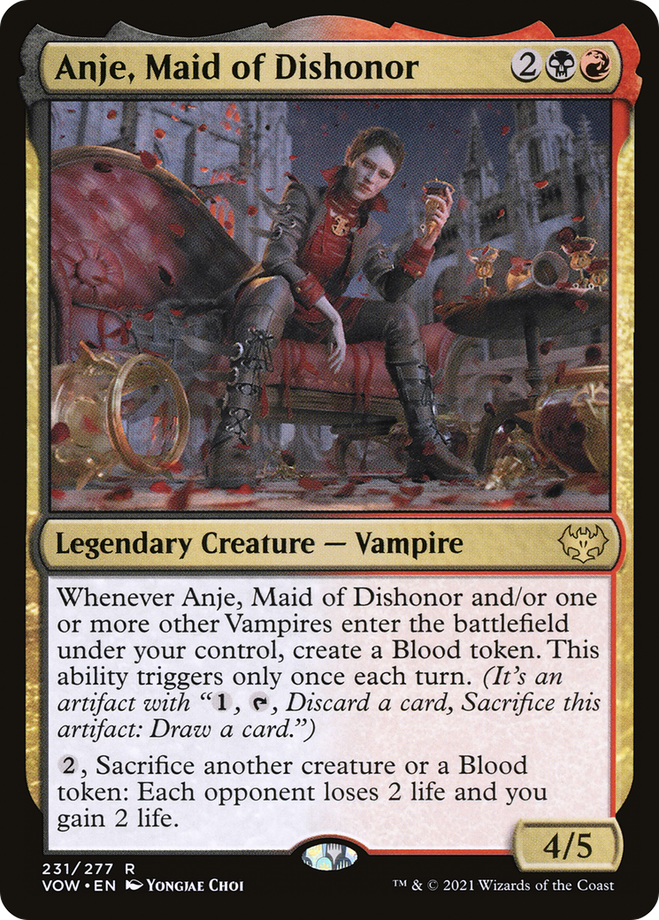 Anje, Maid of Dishonor [Innistrad: Crimson Vow]-1