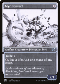 Myr Convert (Showcase Ichor) [Phyrexia: All Will Be One]-1