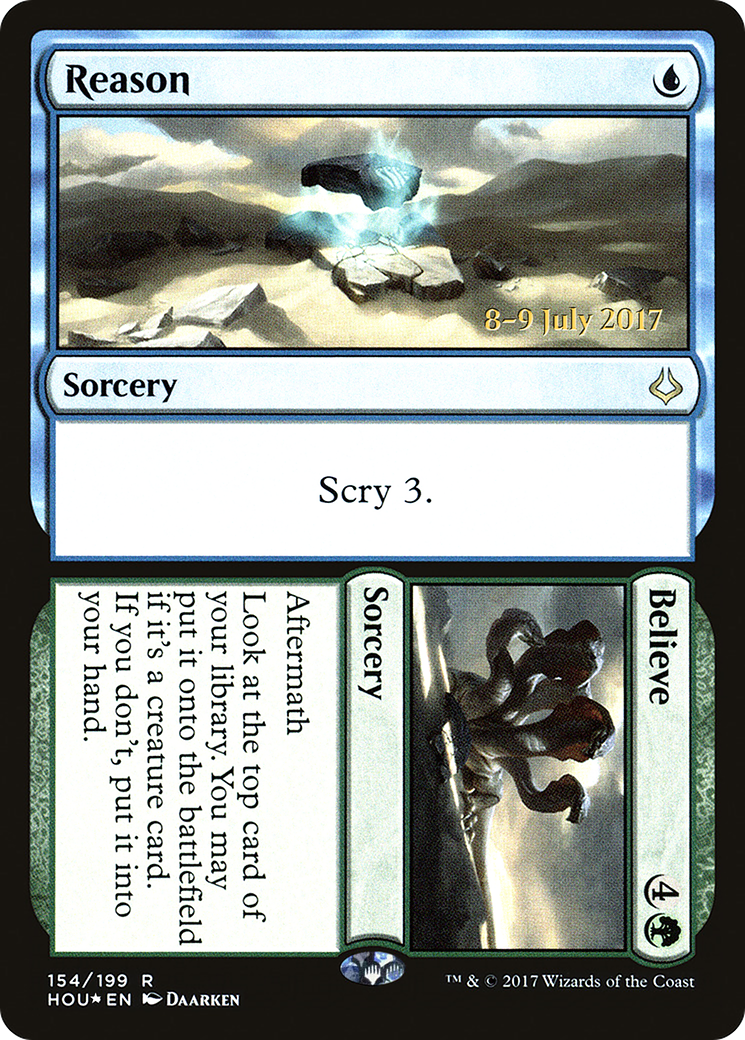 Reason // Believe [Hour of Devastation Prerelease Promos]-1