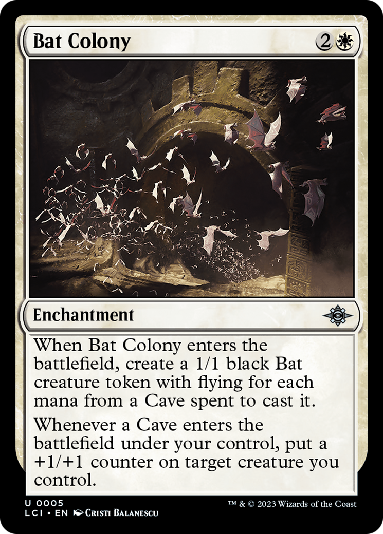 Bat Colony [The Lost Caverns of Ixalan]-1