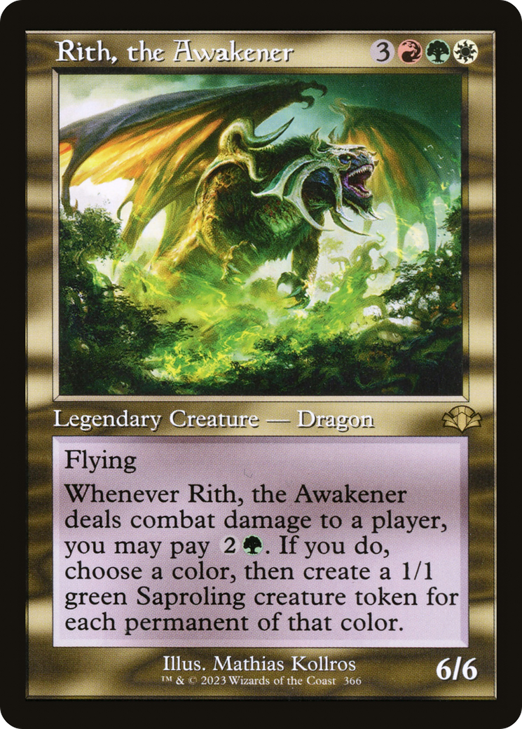 Rith, the Awakener (Retro) [Dominaria Remastered]-1