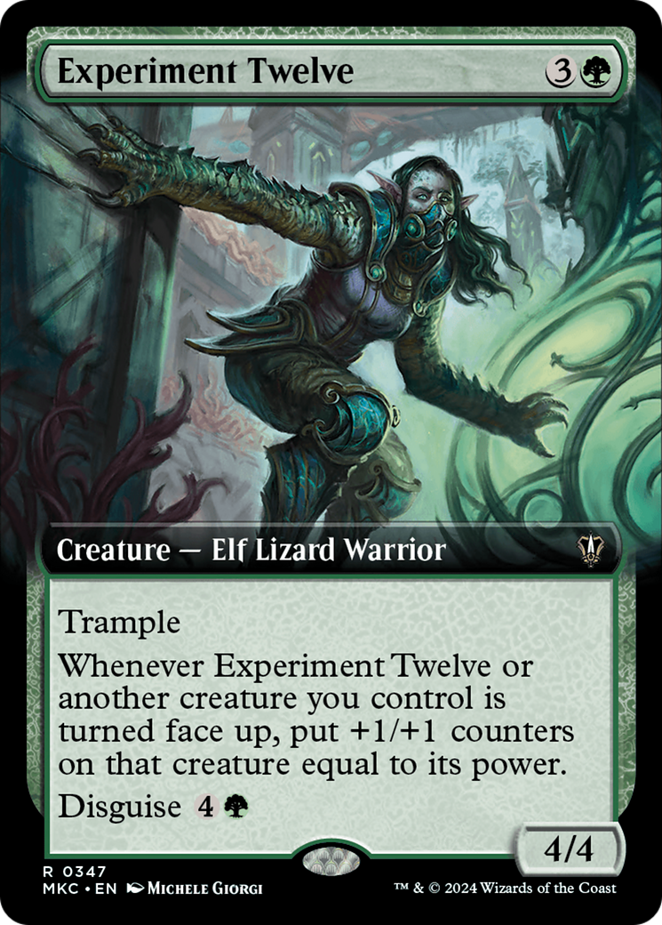Experiment Twelve (Extended Art) [Murders at Karlov Manor Commander]-1