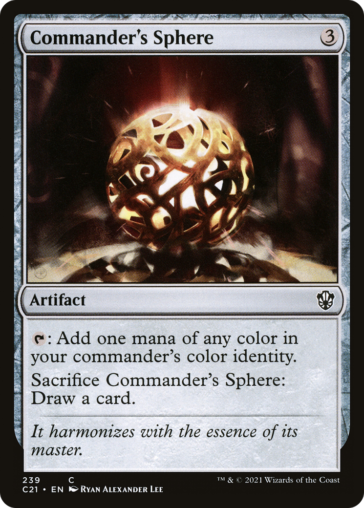 Commander's Sphere [Commander 2021]-1