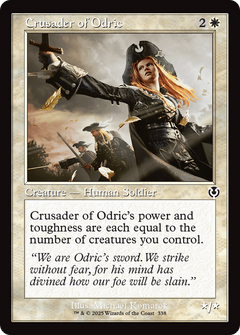 Crusader of Odric (Retro Frame) [Innistrad Remastered]-1