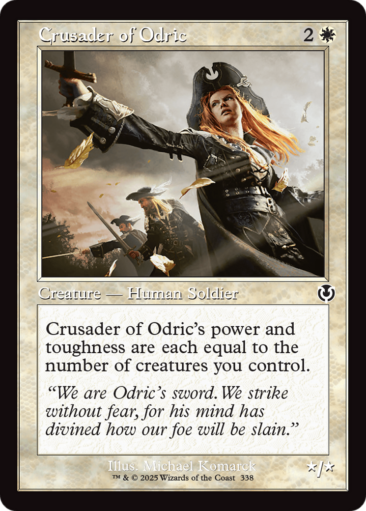 Crusader of Odric (Retro Frame) [Innistrad Remastered]-1