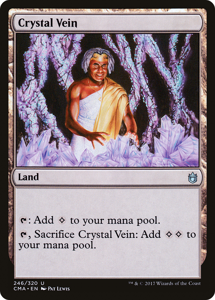 Crystal Vein [Commander Anthology]-1
