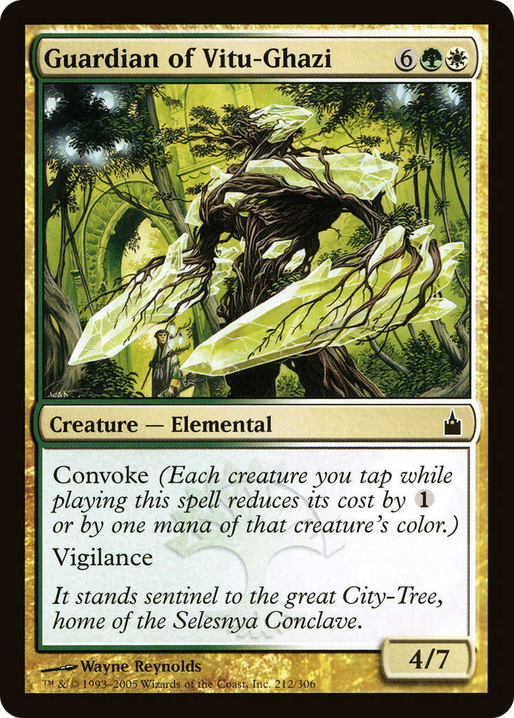 Guardian of Vitu-Ghazi [Ravnica: City of Guilds]-1