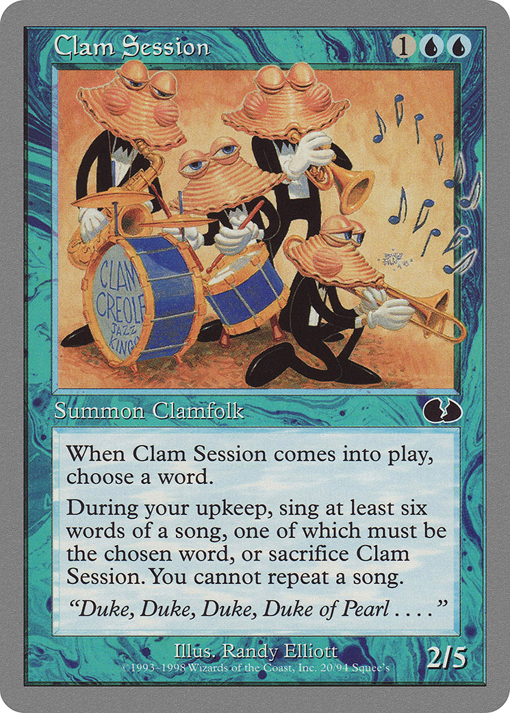 Clam Session [Unglued]-1