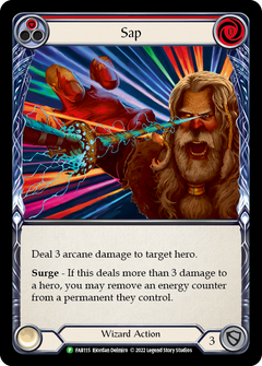 Sap (Red) [FAB115] (Promo)  Rainbow Foil-1