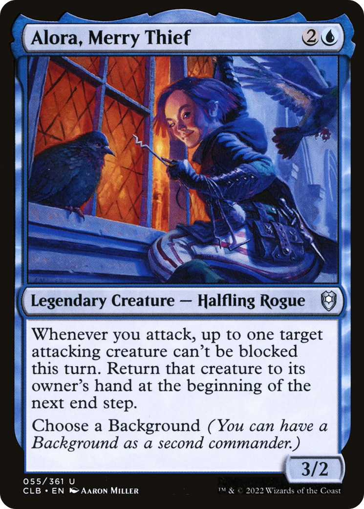 Alora, Merry Thief [Commander Legends: Battle for Baldur's Gate]-1