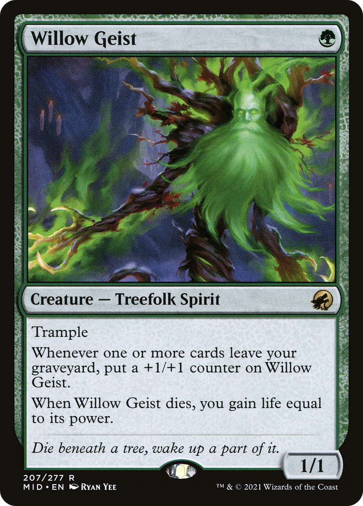 Willow Geist (MID-207) - Innistrad: Midnight Hunt-1