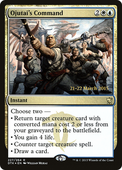 Ojutai's Command [Dragons of Tarkir Prerelease Promos]-1