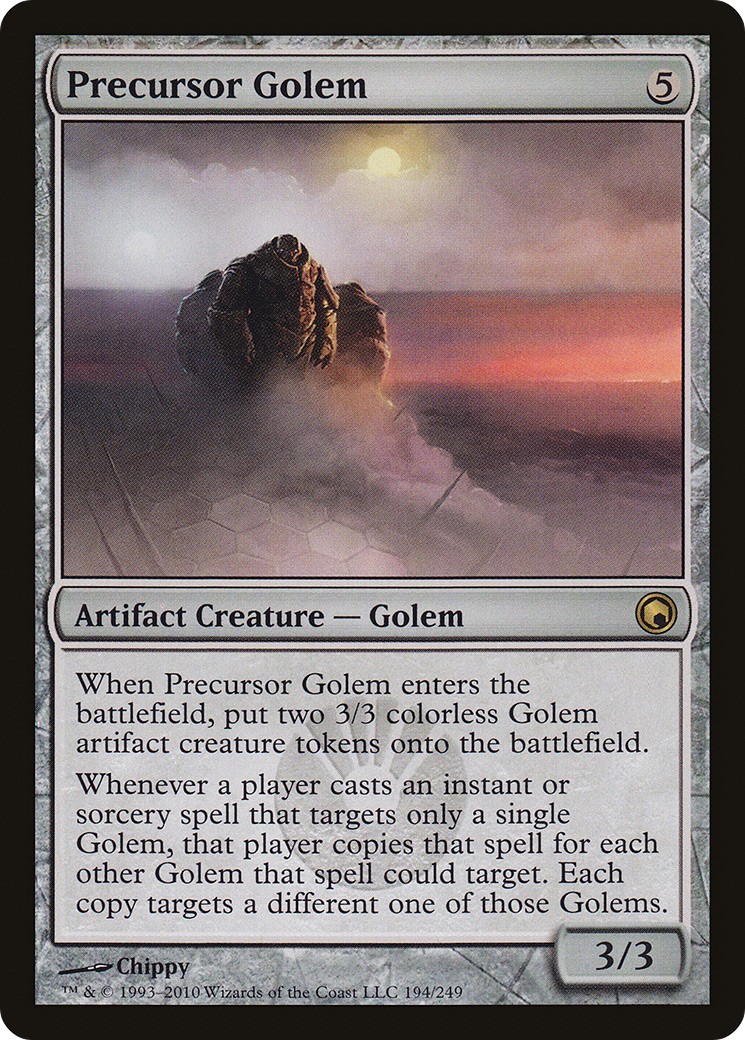 Precursor Golem [Scars of Mirrodin]-1