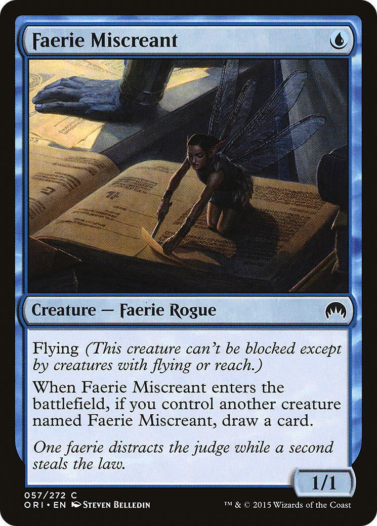 Faerie Miscreant [Magic Origins]-1
