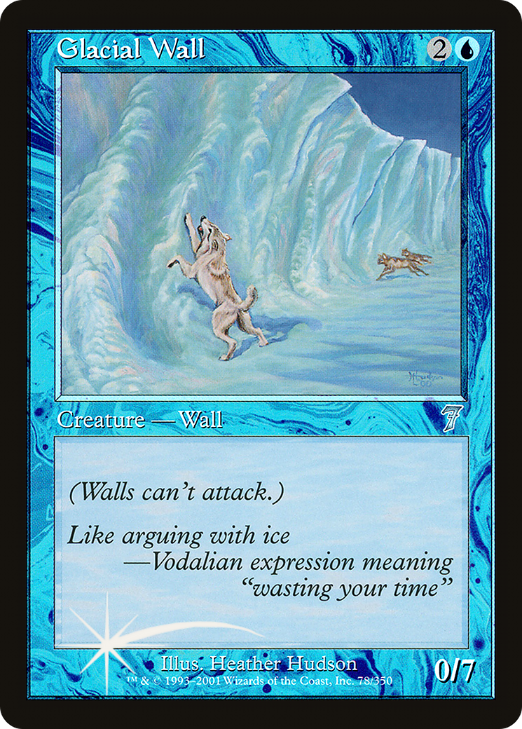 Glacial Wall [Seventh Edition]-1
