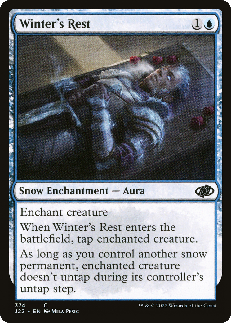 Winter's Rest (J22-374) - Jumpstart 2022: (snow)-1