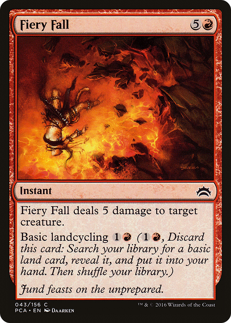 Fiery Fall [Planechase Anthology]-1