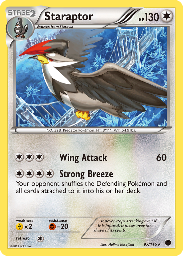 Staraptor (97/116) [Black & White: Plasma Freeze]-1