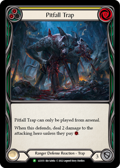 Pitfall Trap (Yellow) [LGS151] (Promo)  Rainbow Foil-1