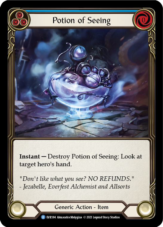 Potion of Seeing [EVR184] (Everfest)  1st Edition Normal-2