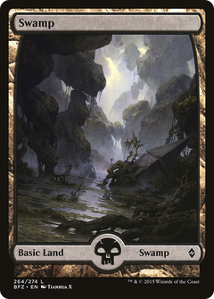 Swamp (264) (Full Art) [Battle for Zendikar]-1