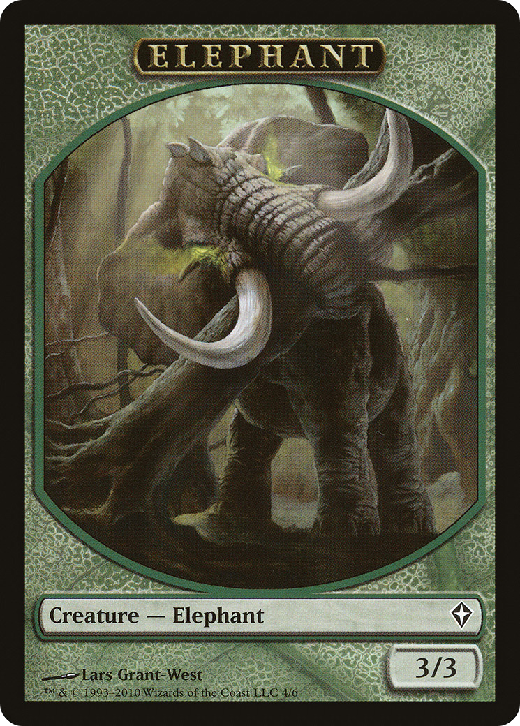 Elephant Token [Worldwake Tokens]-1