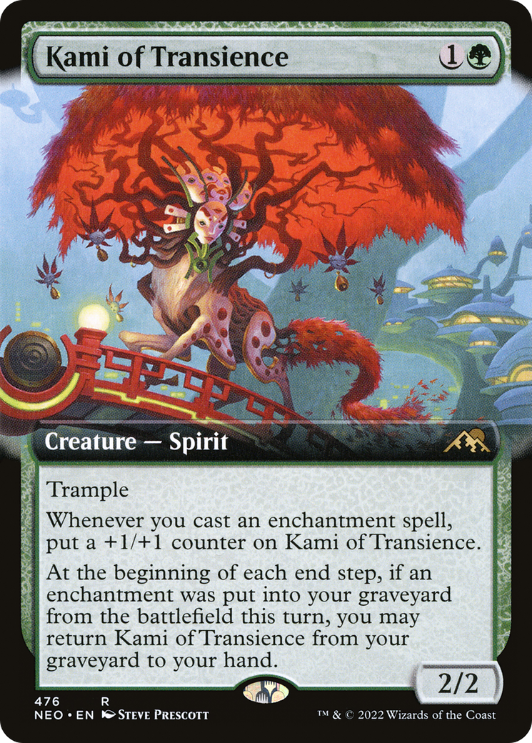 Kami of Transience (Extended Art) [Kamigawa: Neon Dynasty]-1