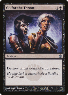 Go for the Throat [Mirrodin Besieged]-1