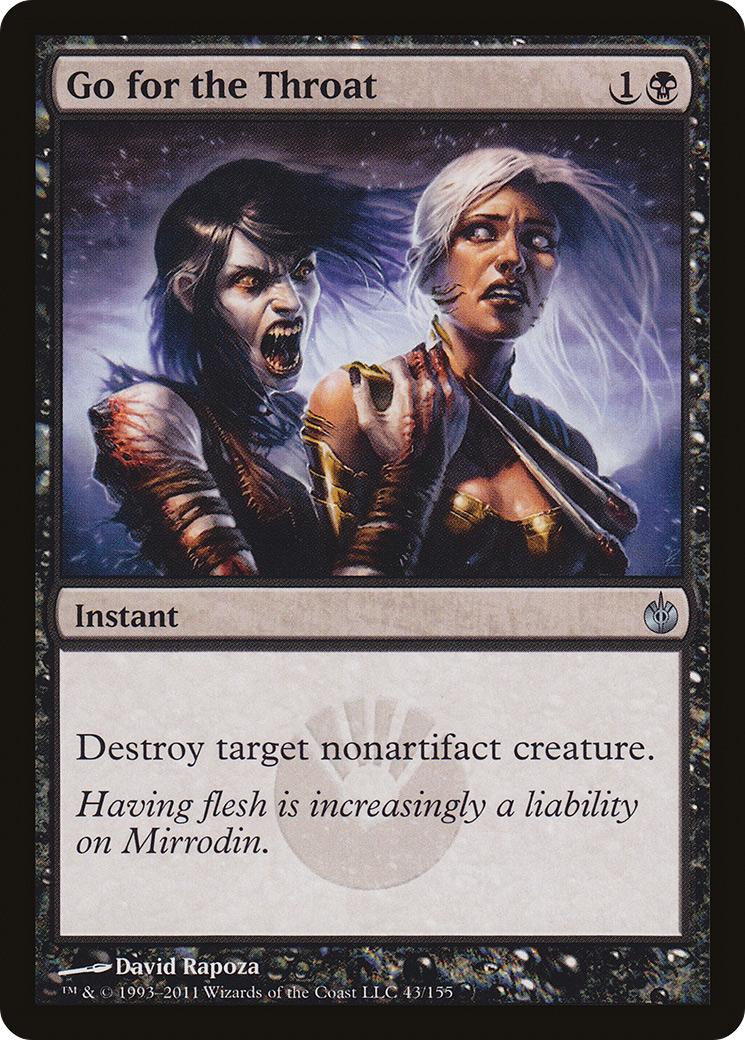 Go for the Throat [Mirrodin Besieged]-1