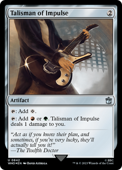 Talisman of Impulse (Surge Foil) [Doctor Who]-1