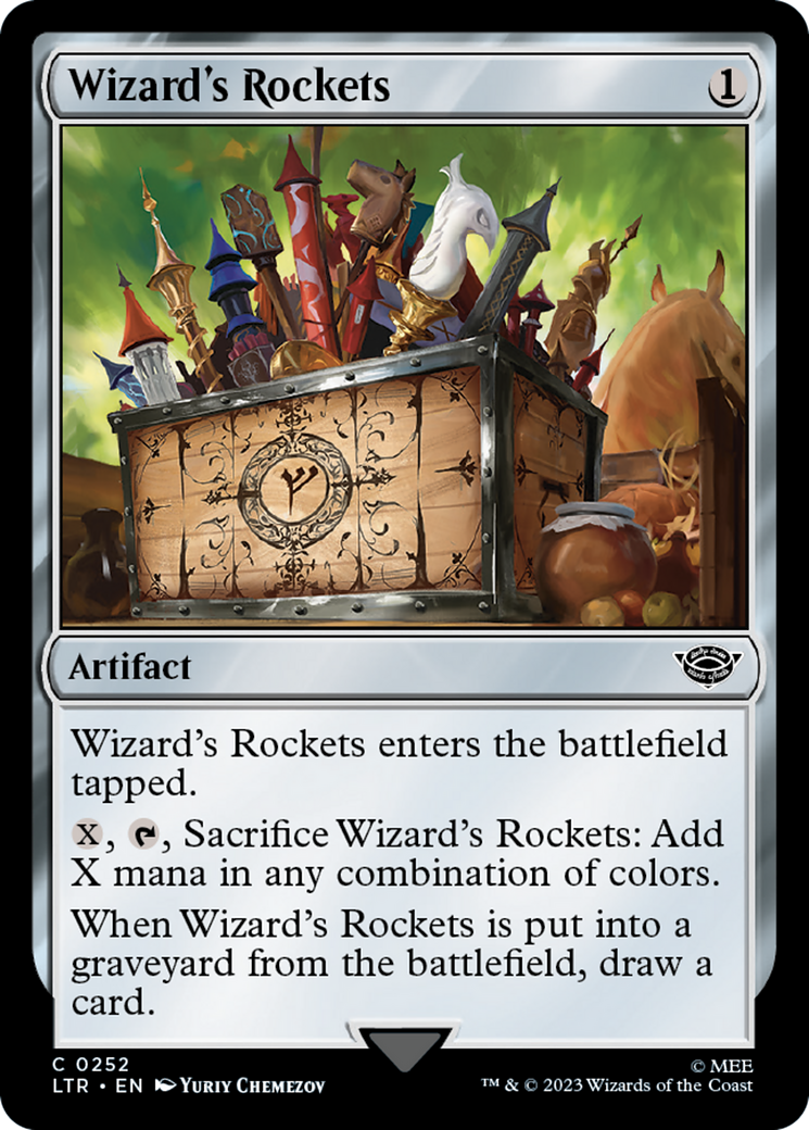 Wizard's Rockets (LTR-252) - The Lord of the Rings: Tales of Middle-earth Foil-1