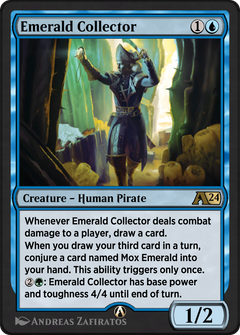 Emerald Collector (YOTJ-006) - Alchemy: Outlaws of Thunder Junction-1